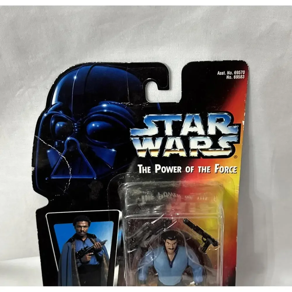 Kenner Star Wars The Power Of The‎ Force Lando Calrissian Action Figure New 1995
